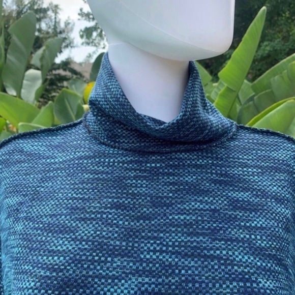 NWT Free People Sunny Day Textured Variegated Yarn TurtleNeck Sweater - Picture 13 of 15